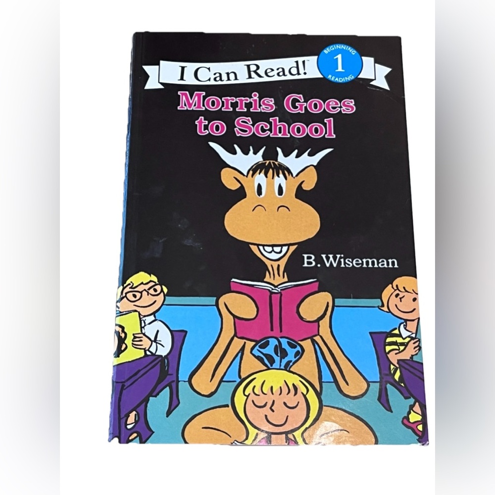 Morris Goes to School by B. Wiseman – I Can Read! Level 1 Early Reader Book